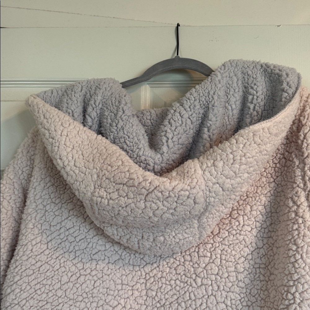 Urban Outfitters Teddy Jacket - Cream and Gray - Picture 7 of 7